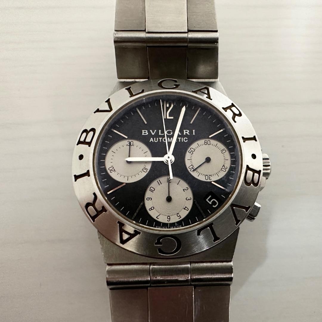BVLGARI Diagono Sport CH35S Automatic Watch Chronograph Men’s