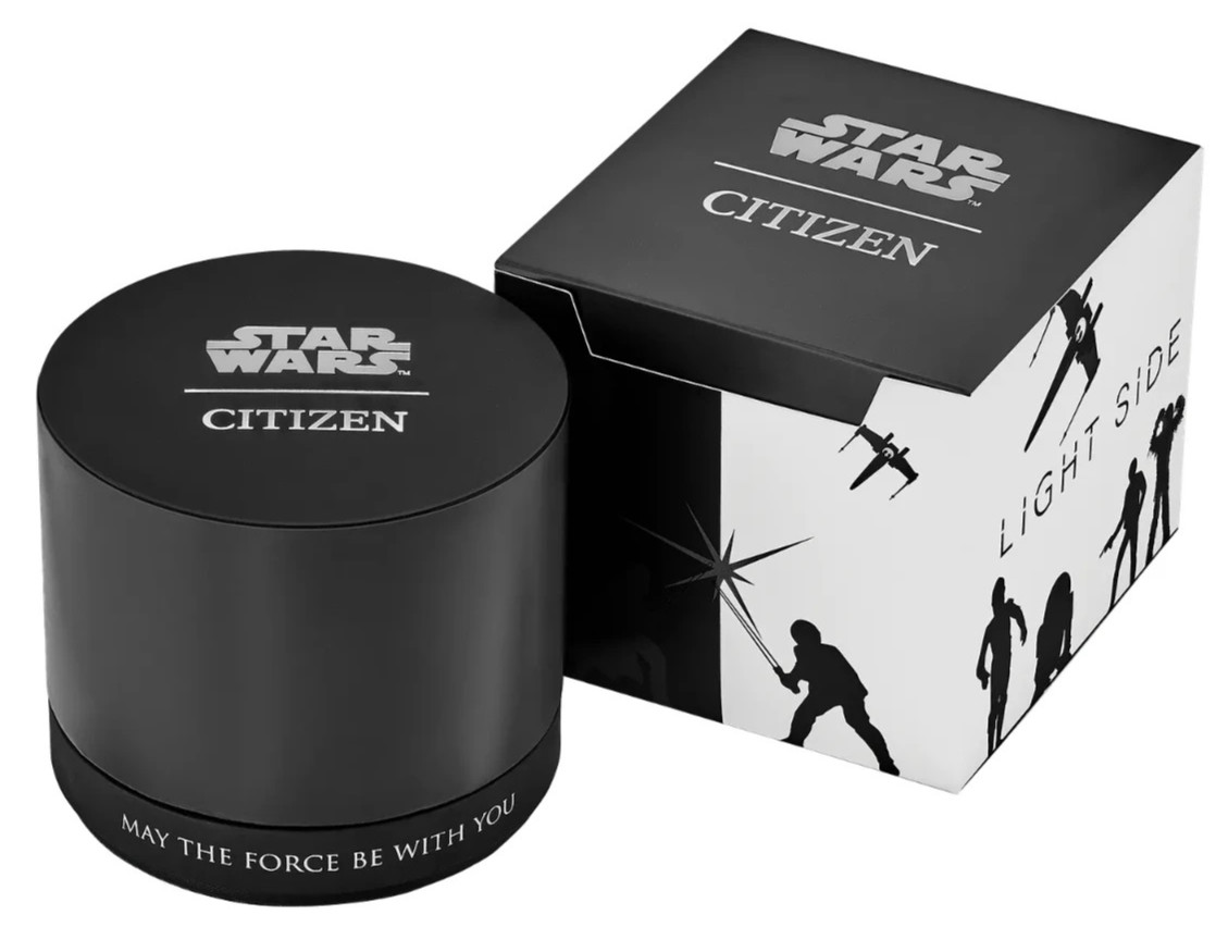 NEW Citizen Star Wars R2-D2 Chronograph Mineral Crystal Unisex Watch AN3666-51A