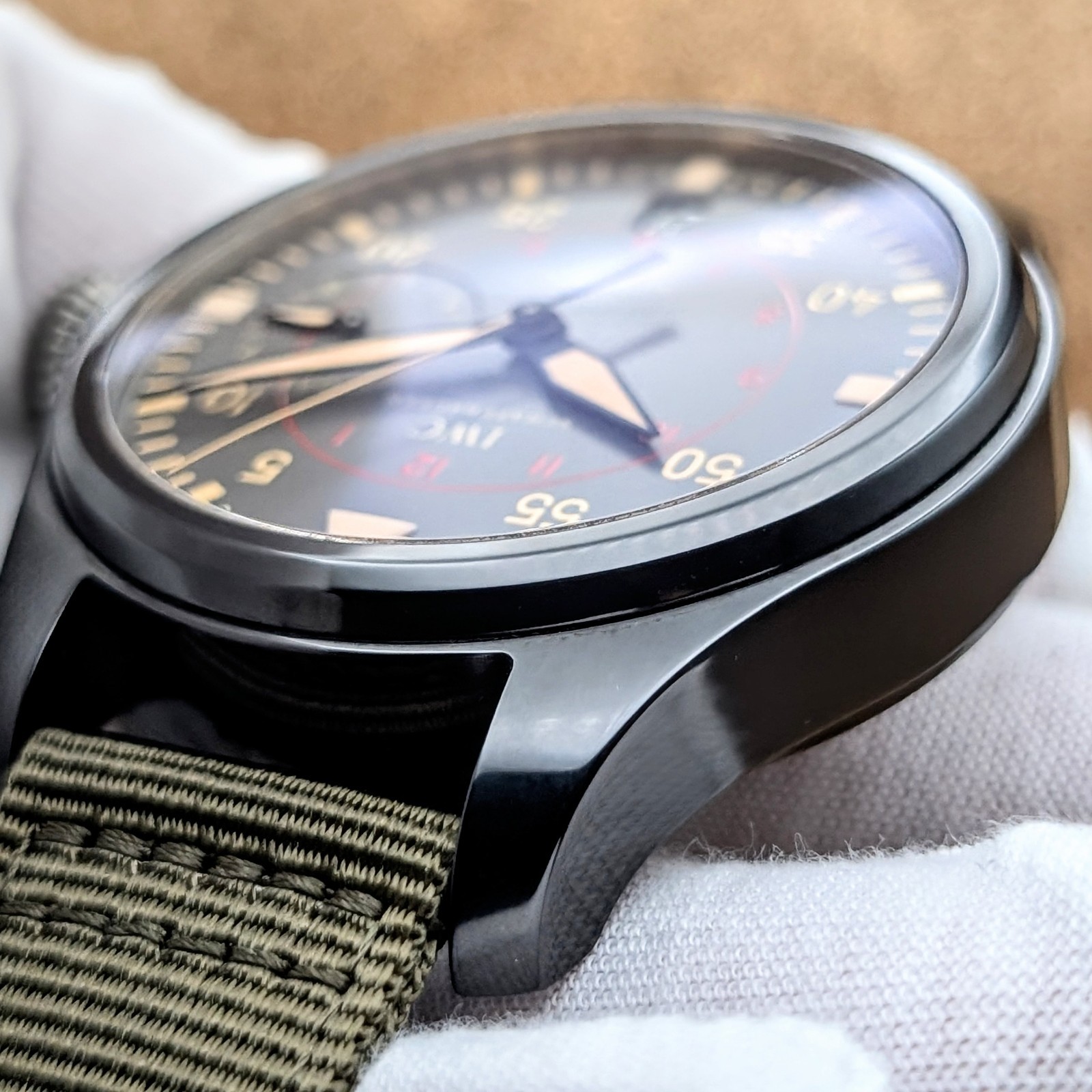 IWC Big Pilot Top Gun Miramar Automatic Ceramic 48.6mm Watch IW501902 B/P