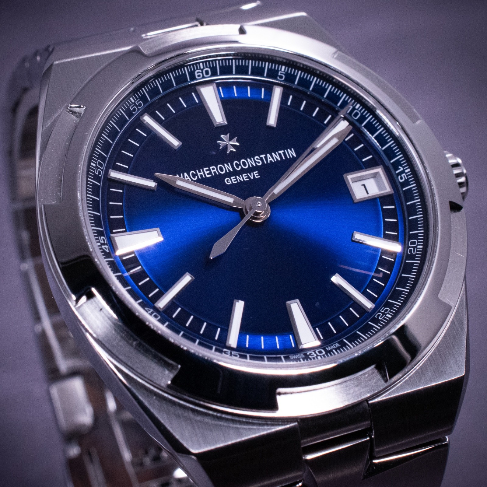 Vacheron Constantin Overseas 41mm Blue Dial, Ref. 4500V/110A-B128 with B&P