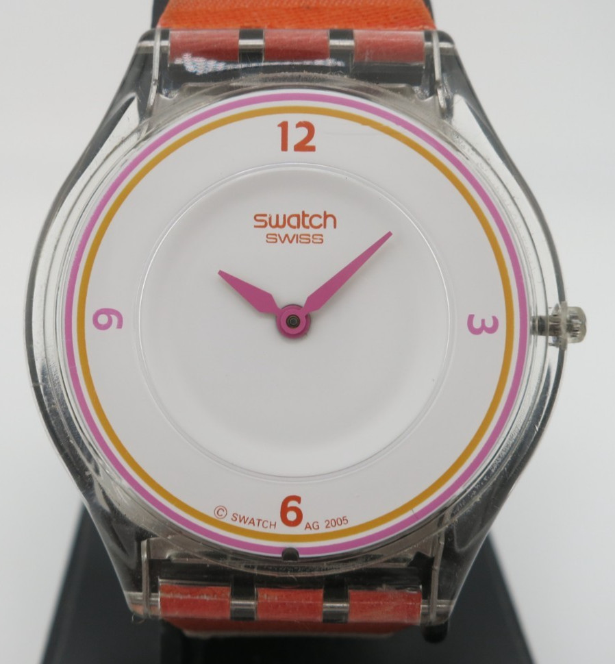Vintage Swatch Skin Electric Mix Swiss Quartz Watch – SFK251 – New Battery