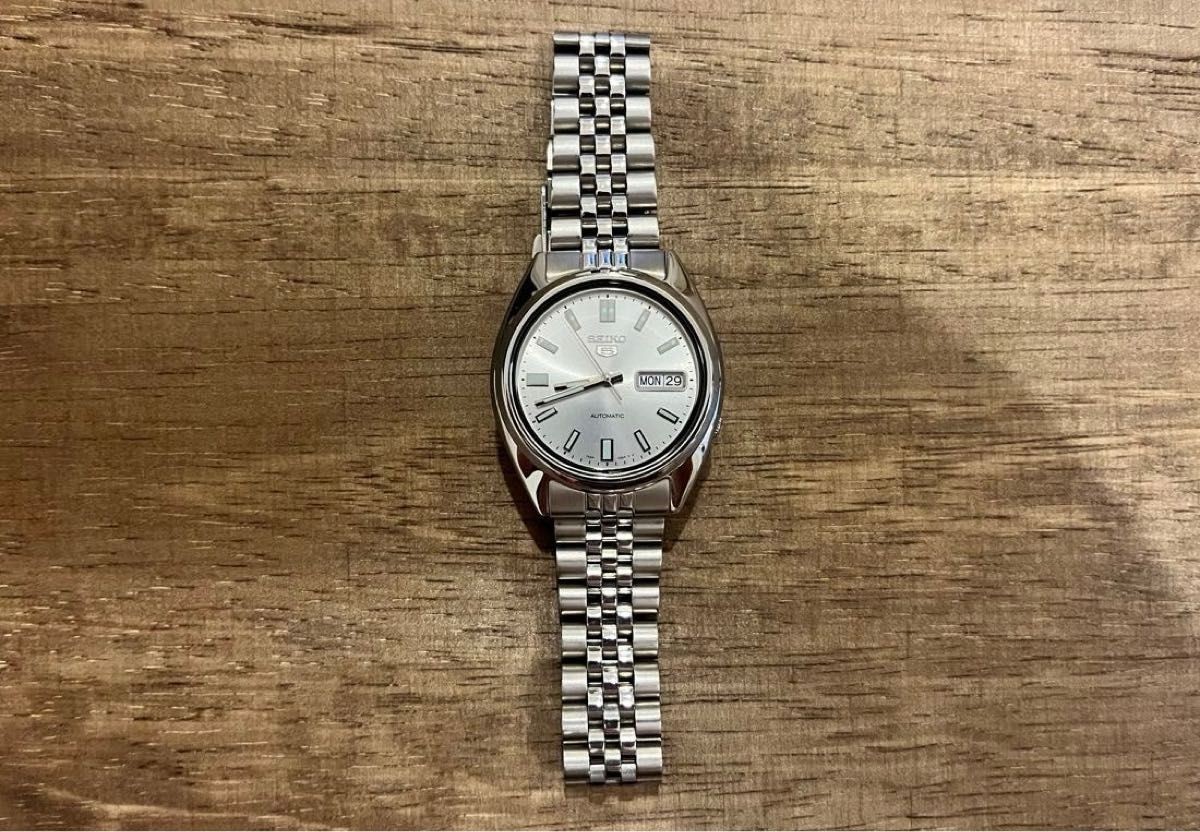 Seiko 5 SNXS73K Transparent Back Overseas Model Reverse Import Working Automatic