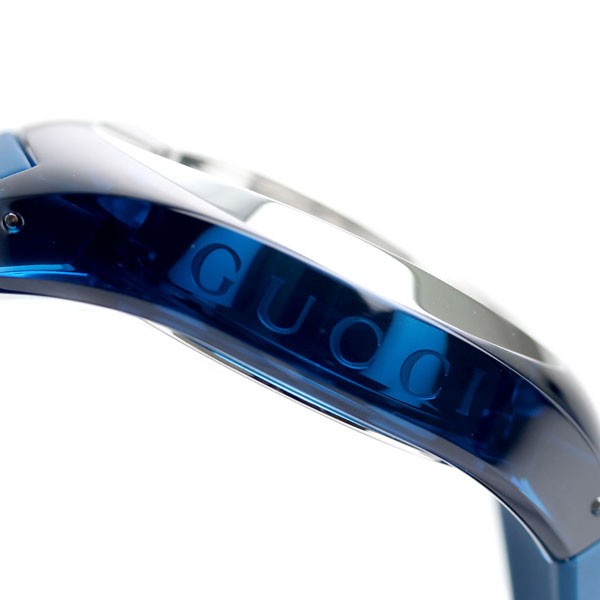 GUCCI SYNC YA137104A Blue Analog Quartz Unisex Watch New in Box