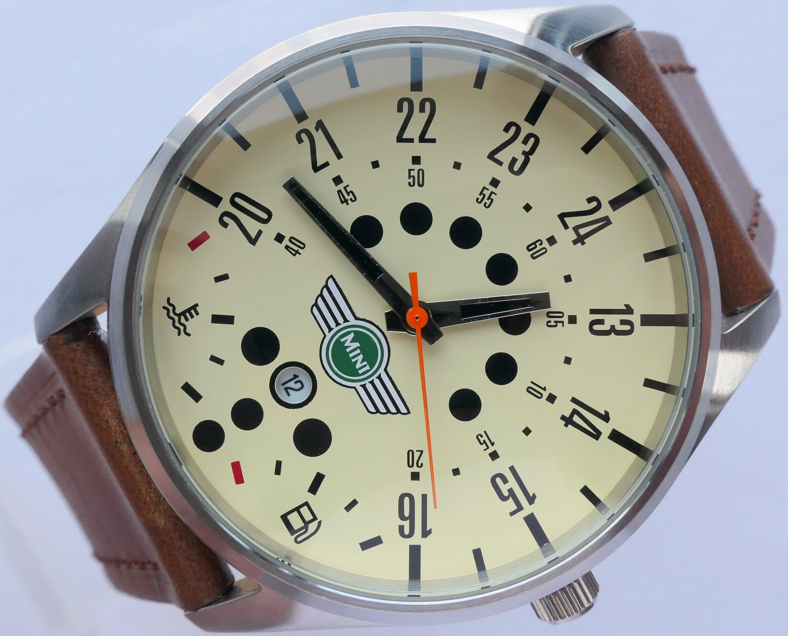 Mini John S Cooper Works JCW Speedometer Racing Classic Retro Sport Design Watch