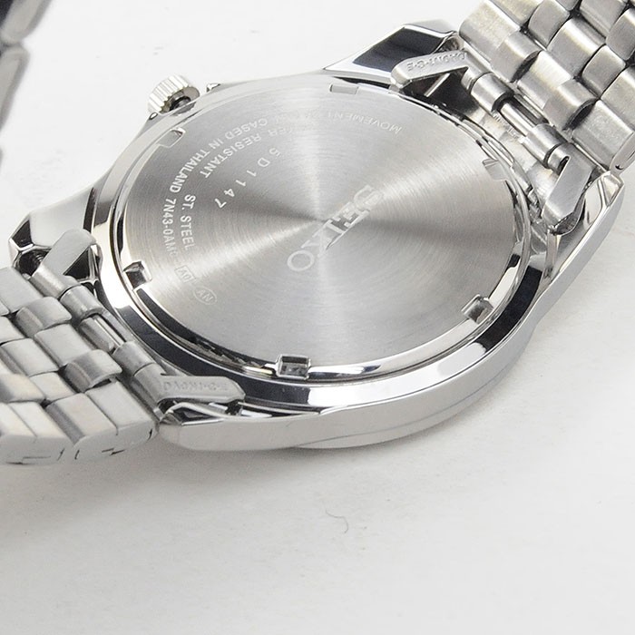 SEIKO SELECTION Men’s Quartz Watch SCXC007 Silver
