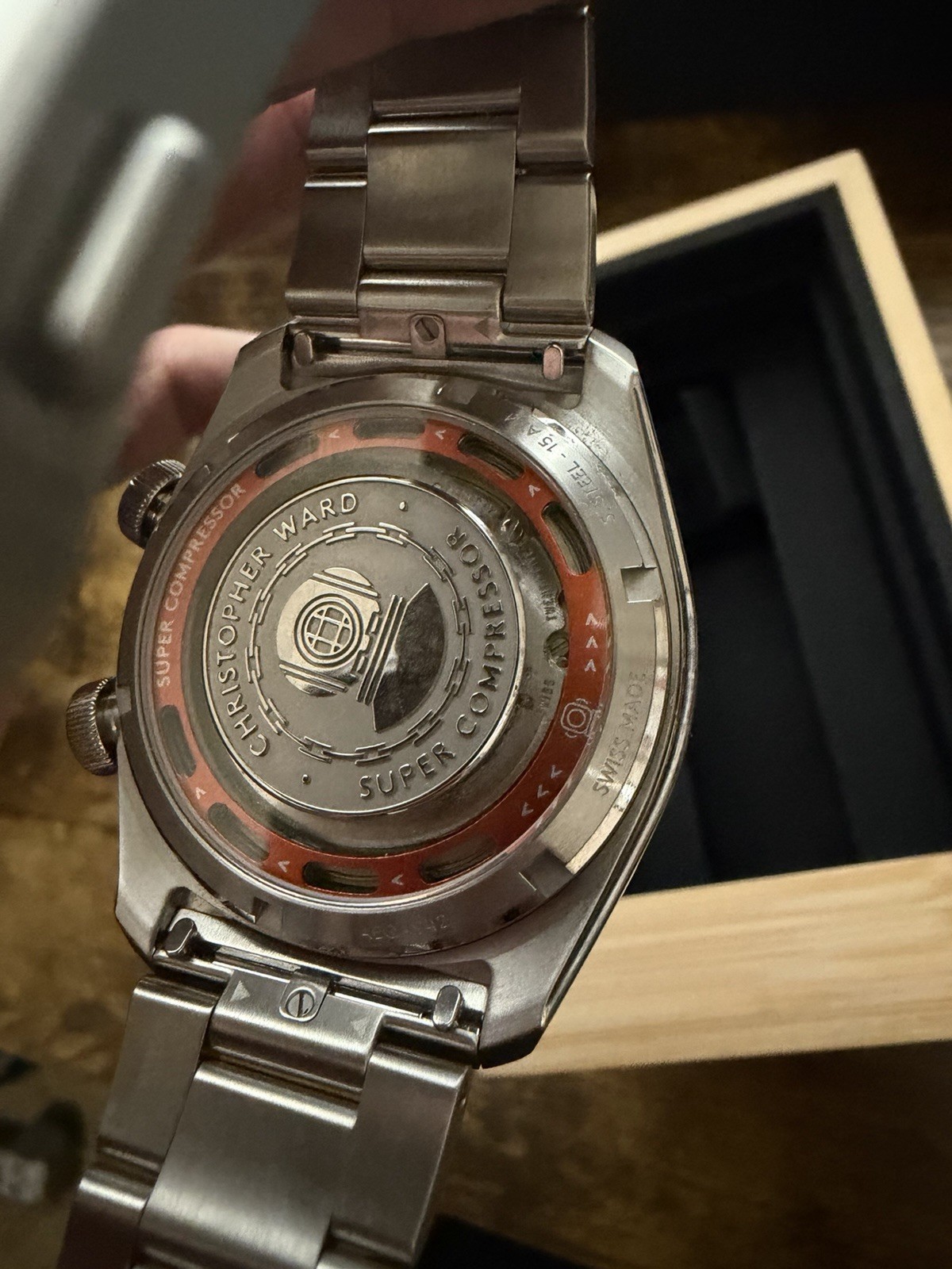 Christopher Ward C65 Super Compressor Dive Watch: A++ Condition with box/papers