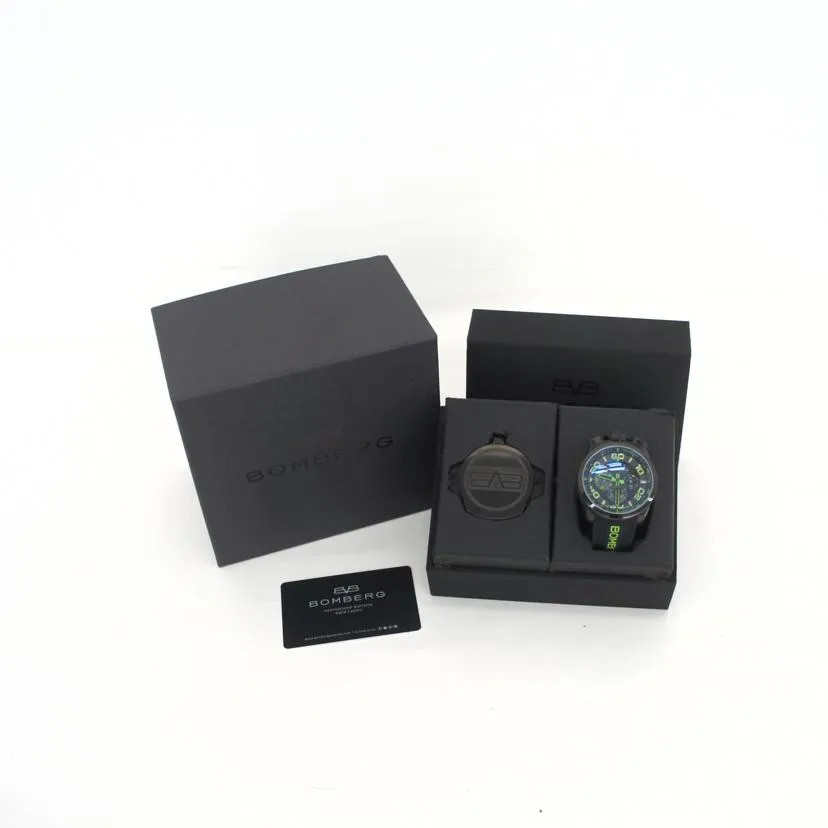 BOMBERG BOLT-68 BS45CHPBA Chronograph Wristwatch 45mm