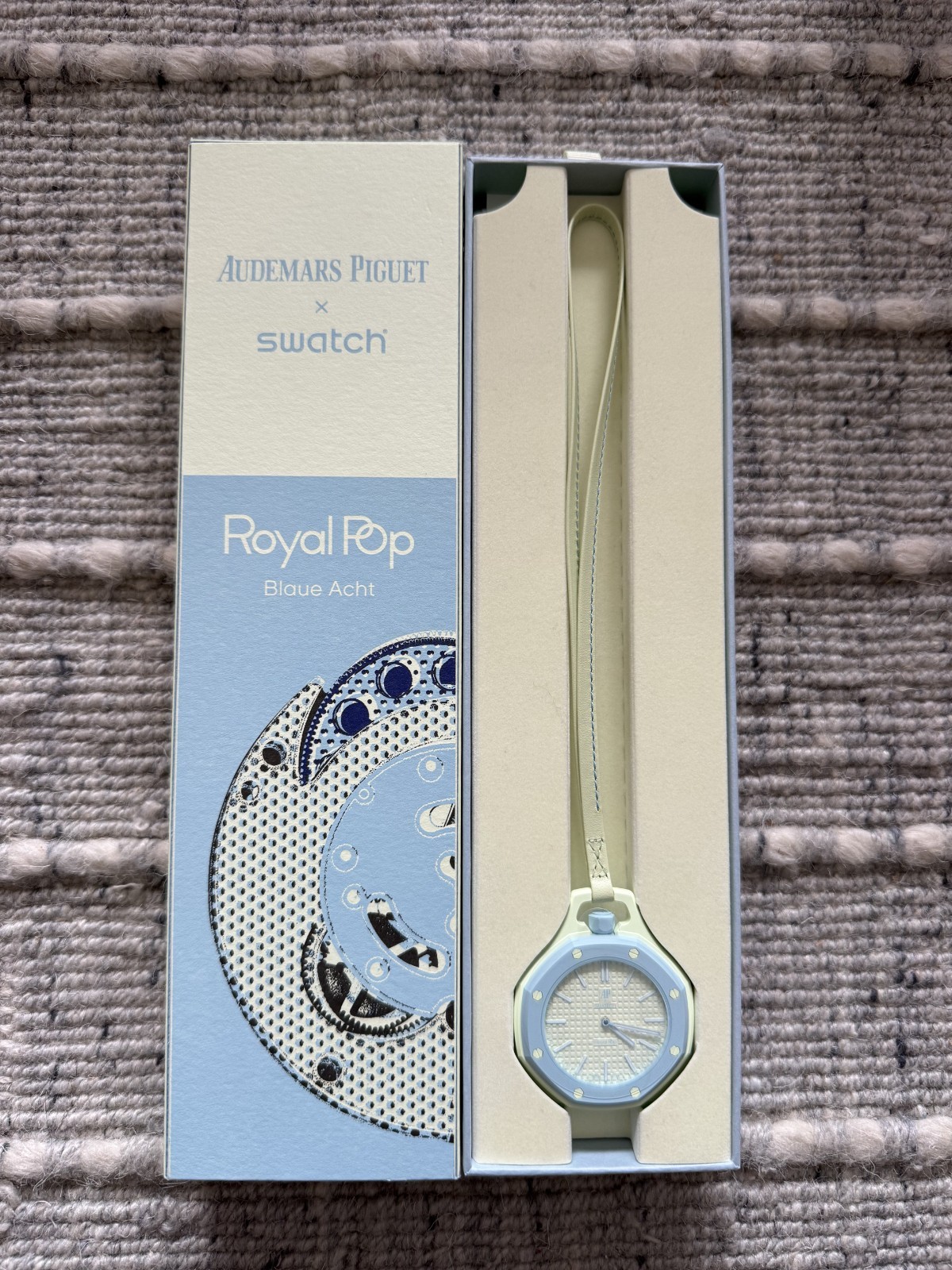 Swatch x Audemars Piguet AP Royal Pop Blaue Acht ✅IN HAND ✅NEW ✅WITH RECEIPTS