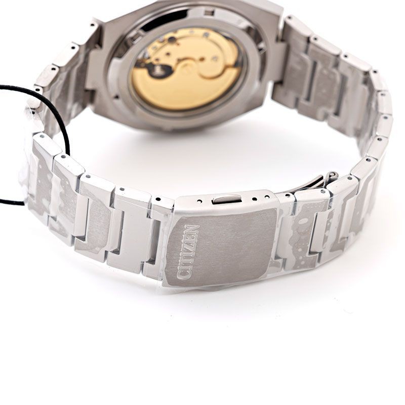 New CITIZEN Men’s Watch Super Titanium Automatic Silver NJ0180 80A