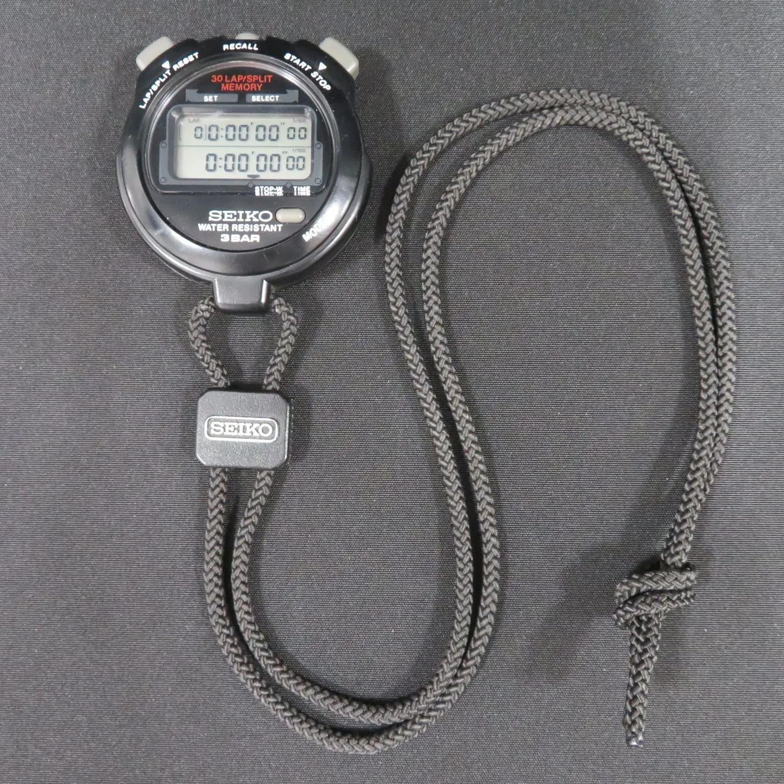 8825■Stopwatch■Seiko■S031-4000■Waterproof (3BAR)■Shipping included