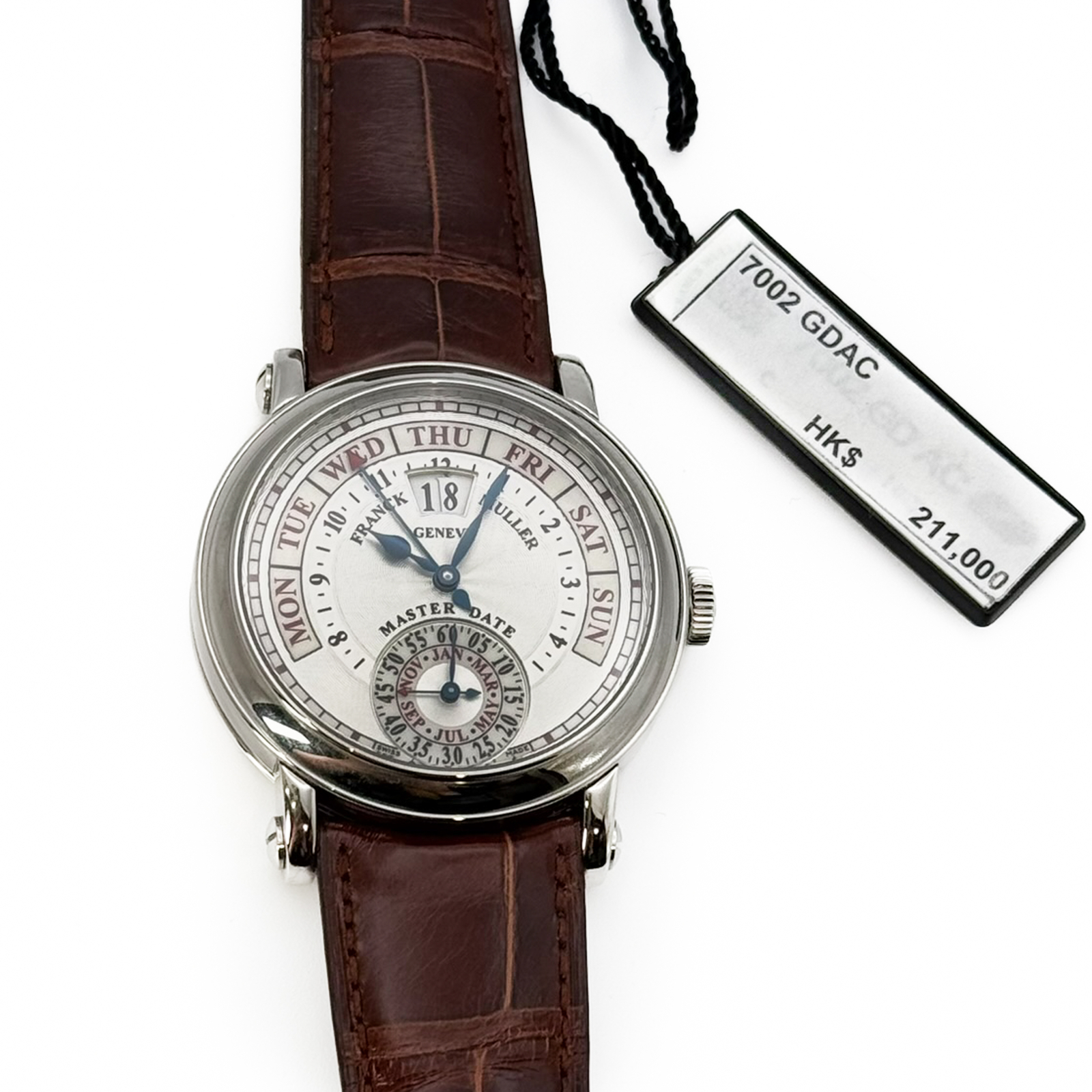 Franck Muller Master Date 7002 GDAC Stainless Steel 42mm Round Men’s Watch