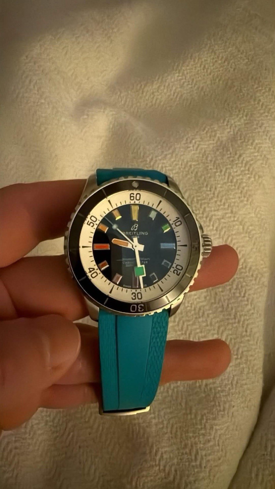 Breitling Superocean Automatic 42 AQUAMARINE
