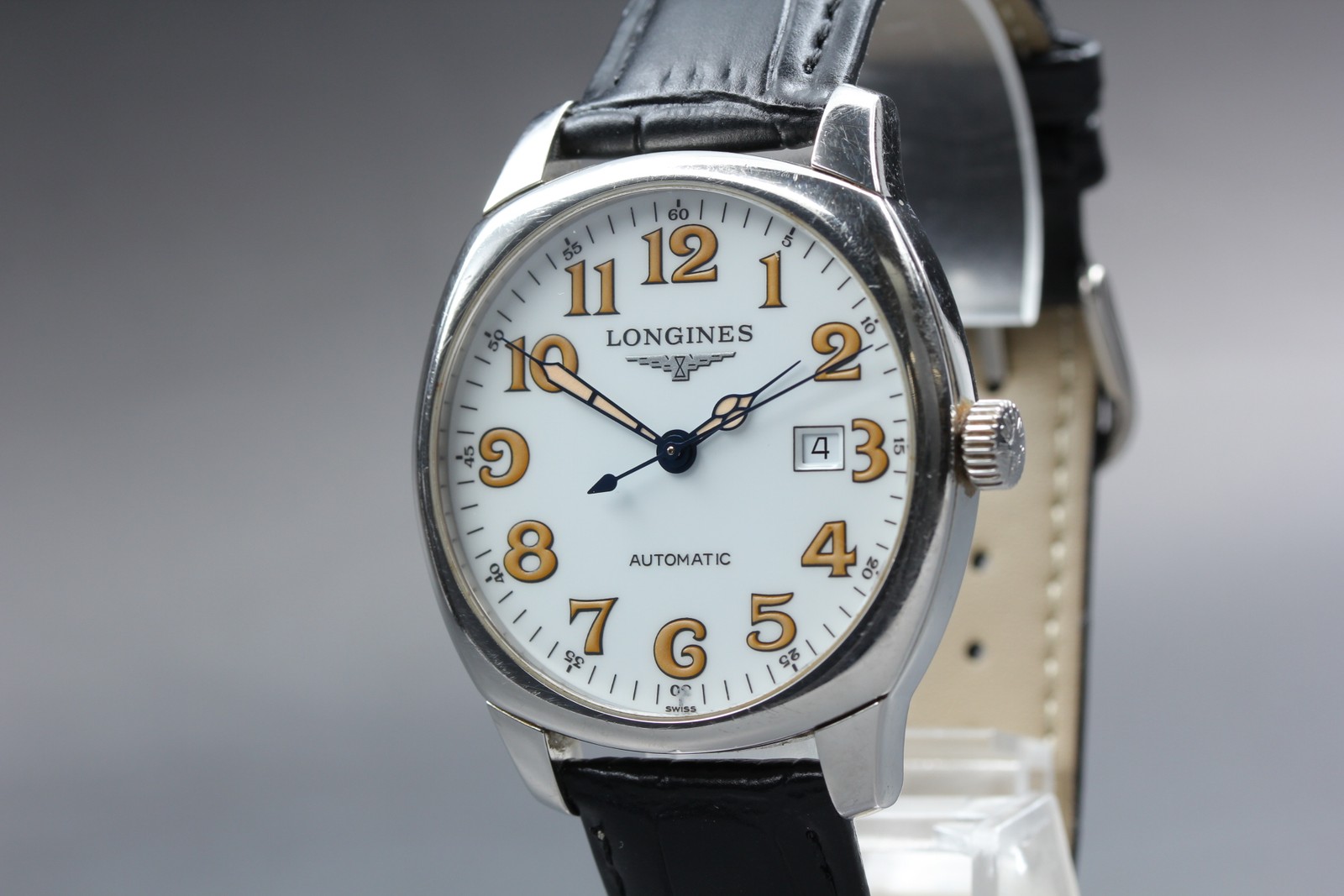 [Near MINT] Longines Spirit L2.700.4 40mm White Dial Date Automatic Men’s Watch