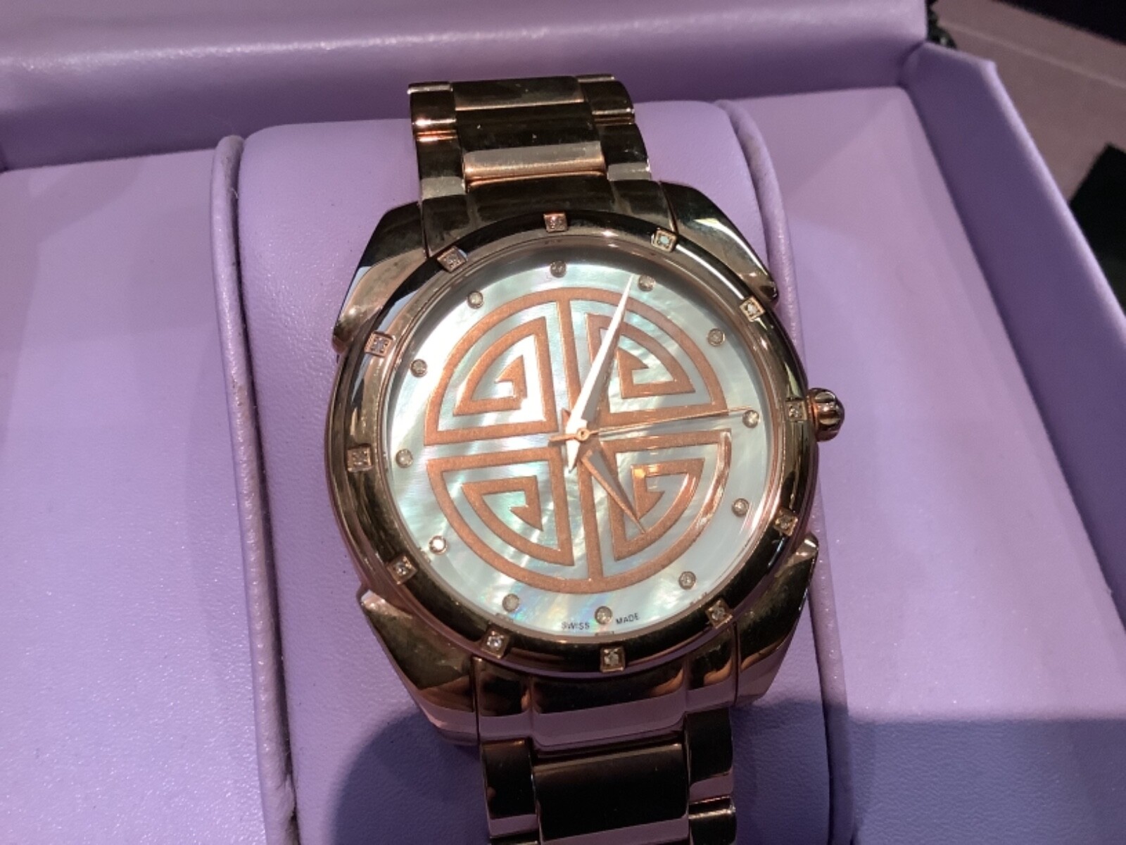 ORIGINAL BOX, CASE AUTHENTIC RARITIES LIMITED EDITION SWISS MADE WATCH NR