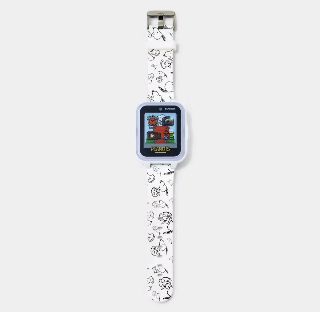 Peanuts Snoopy Smart Watch Touch Screen Camera Video Recorder Games New