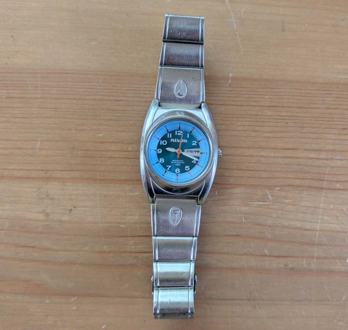 Nixon The Small Don Japanese Quartz (Battery-Powered) Blue Dial Women’s Watch