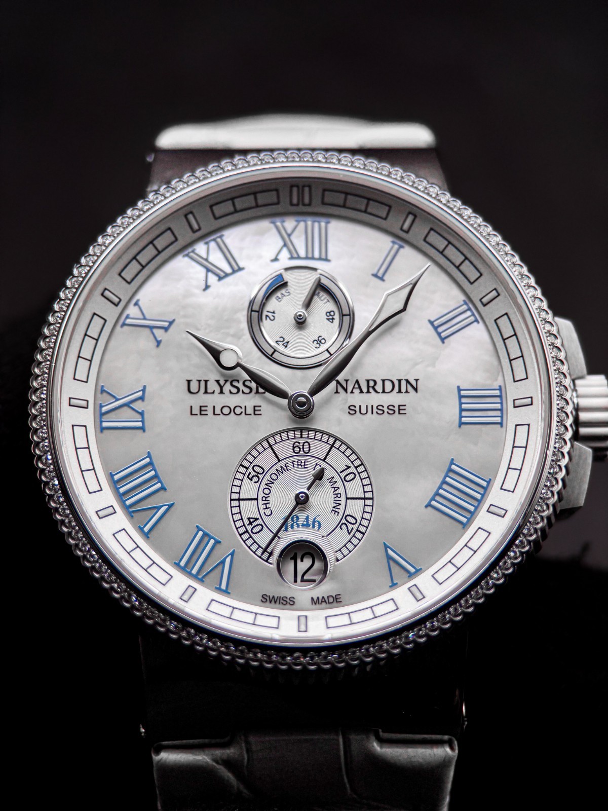 Ulysse Nardin Marine Chronometer L.E. 43MM Mother of Pearl Dial 1183-126B/430