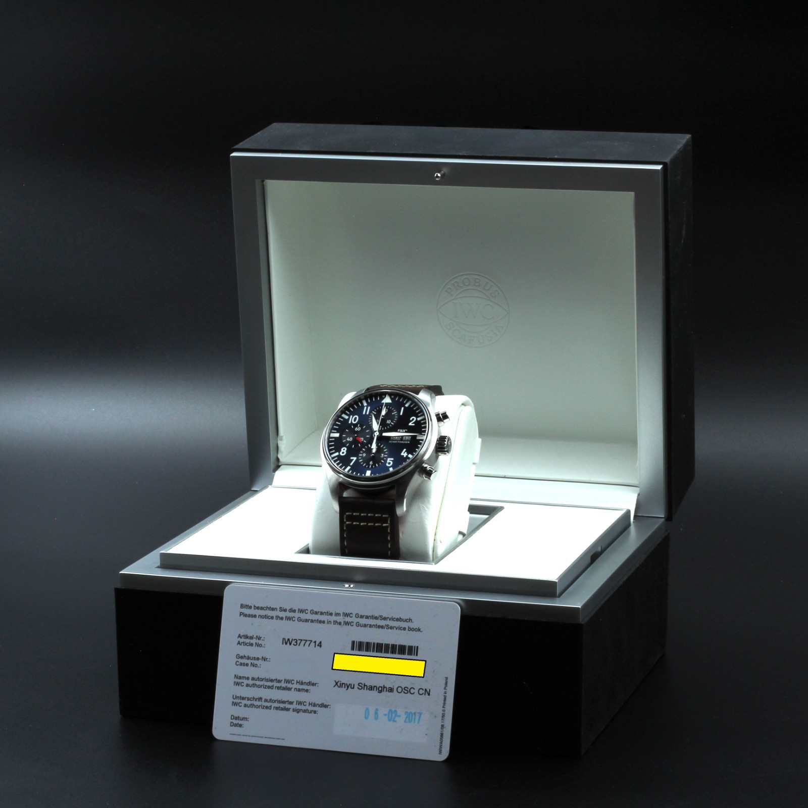 IWC Pilot’s Chronograph Le Petit Prince IW377714 Blue Dial