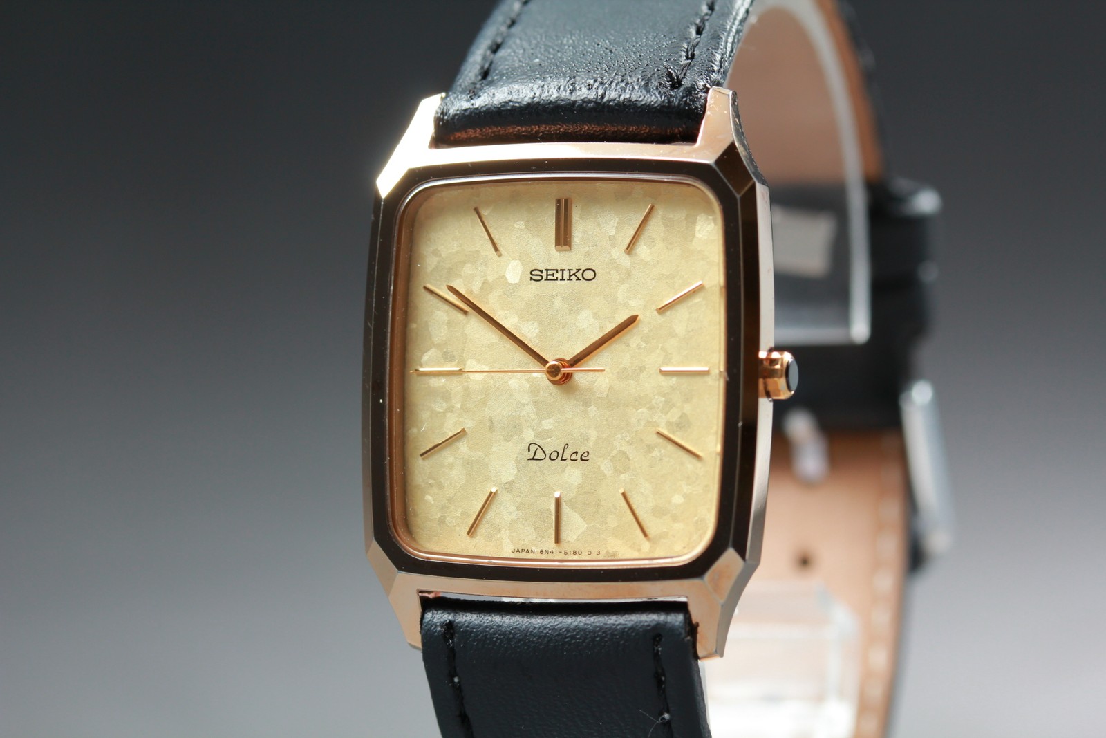 [Near MINT] Seiko DOLCE 8N41-5130 Gold Tungsten 26mm Quartz Men’s Watch