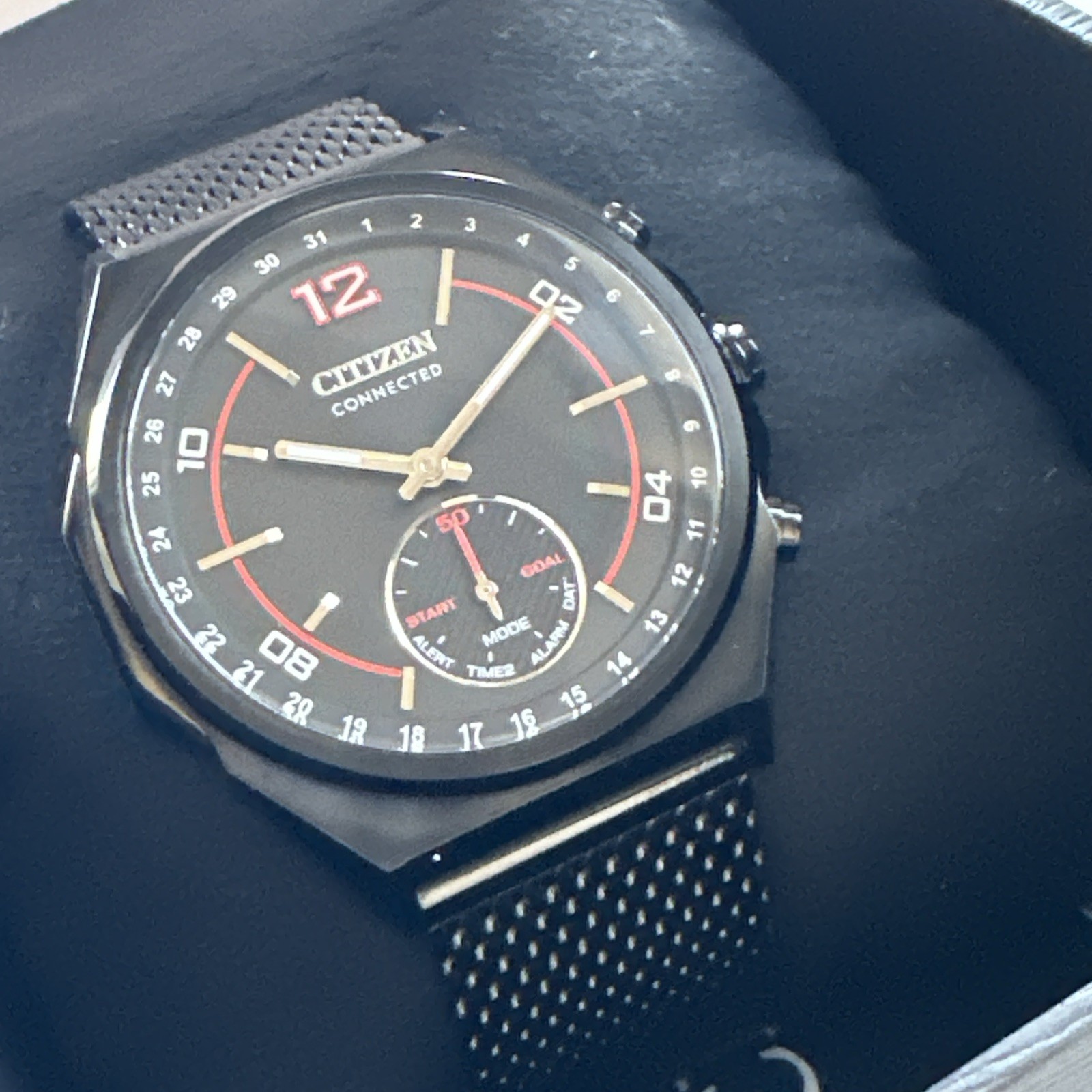 Citizen Men’s Citizen Connected Quartz Black Watch 42MM CX0005-78E