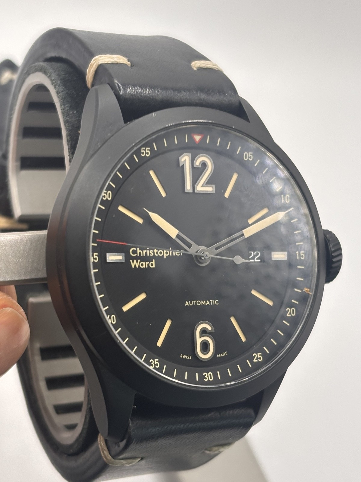 Christopher Ward C8 Flyer Mk2 Automatic 44mm (01/2019) (WH1346T)