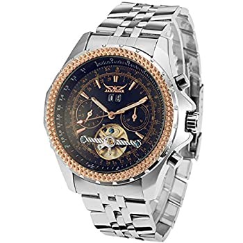 [B1R] Forsining Men’s Multicolor Tourbillon Automatic Brass Watch [z7n]