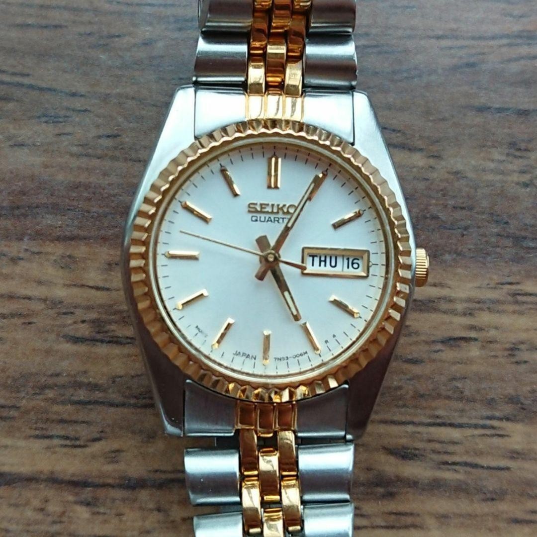 Working condition, vintage 1999 SEIKO 7N83-0041
