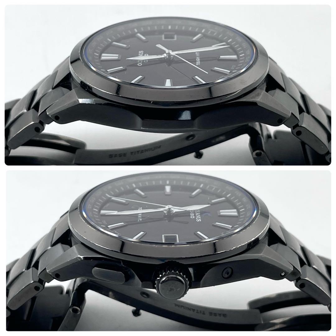 Casio Oceanus Watch Wristwatch OCW-S100B-1AJF Black Titanium Solar Drive Men