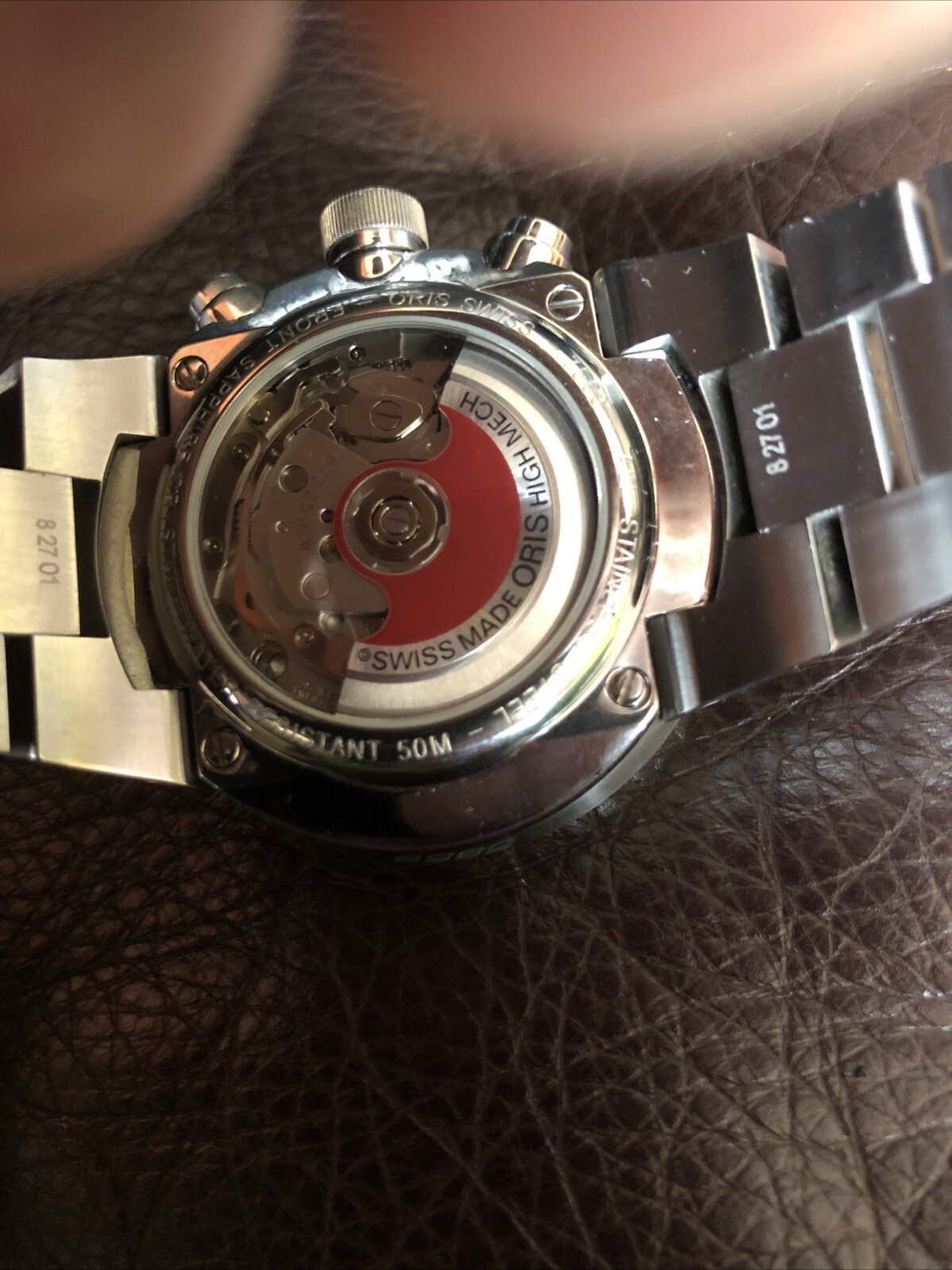 Oris Williams F1 Chronograph Automatic Black Watch – Ref. 7563 Minty Timepiece