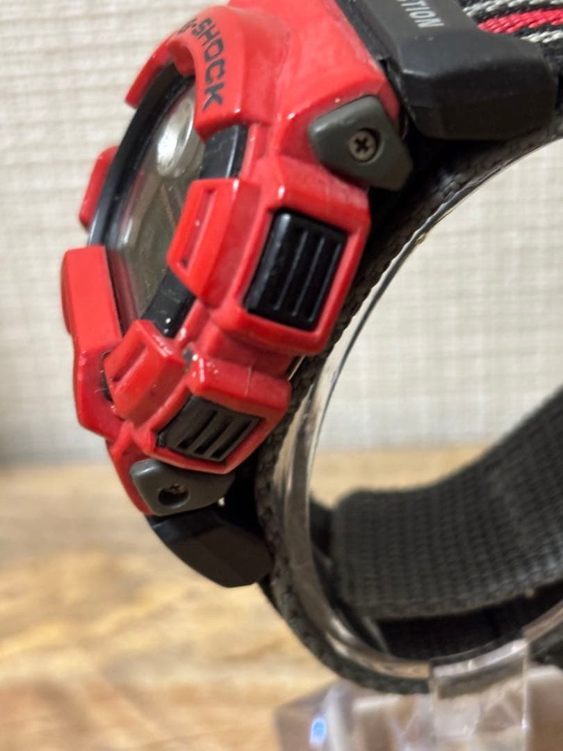 CASIO G-SHOCK Digital Watch, Red