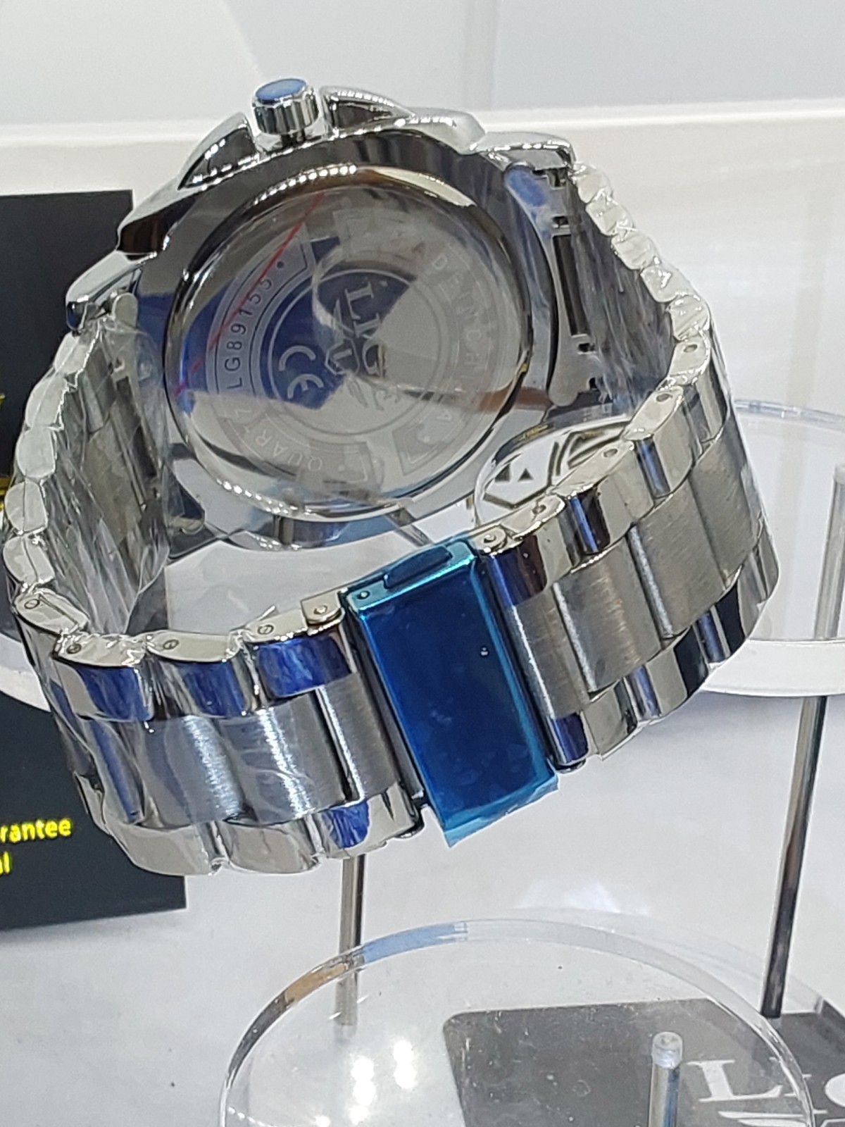 Men’s Diver Style distinctive Blue Dial Men’s Watch 89155