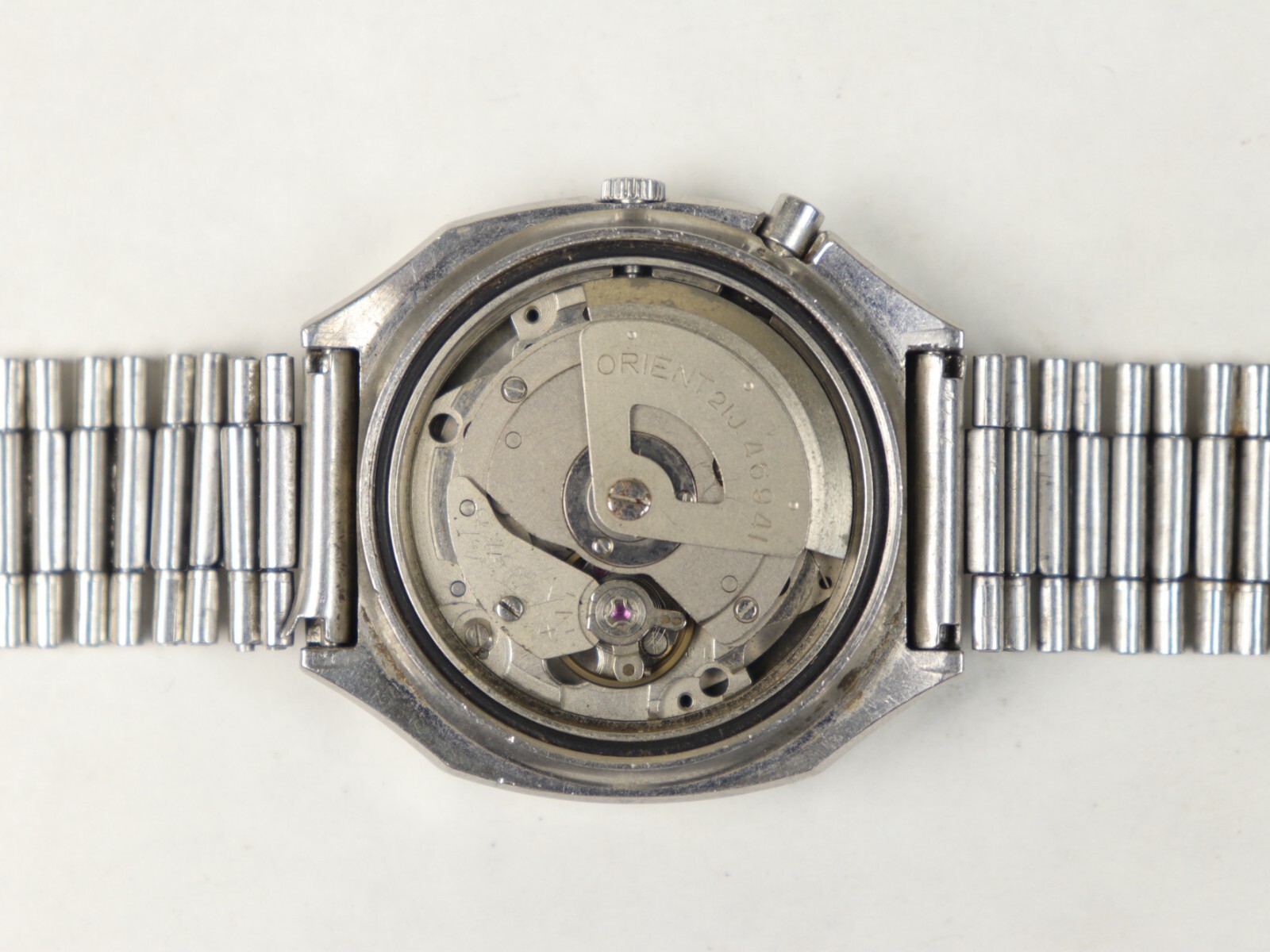 Orient Crystal Automatic G469792-4C CA Vintage Men Watch TV Case Mint Condition
