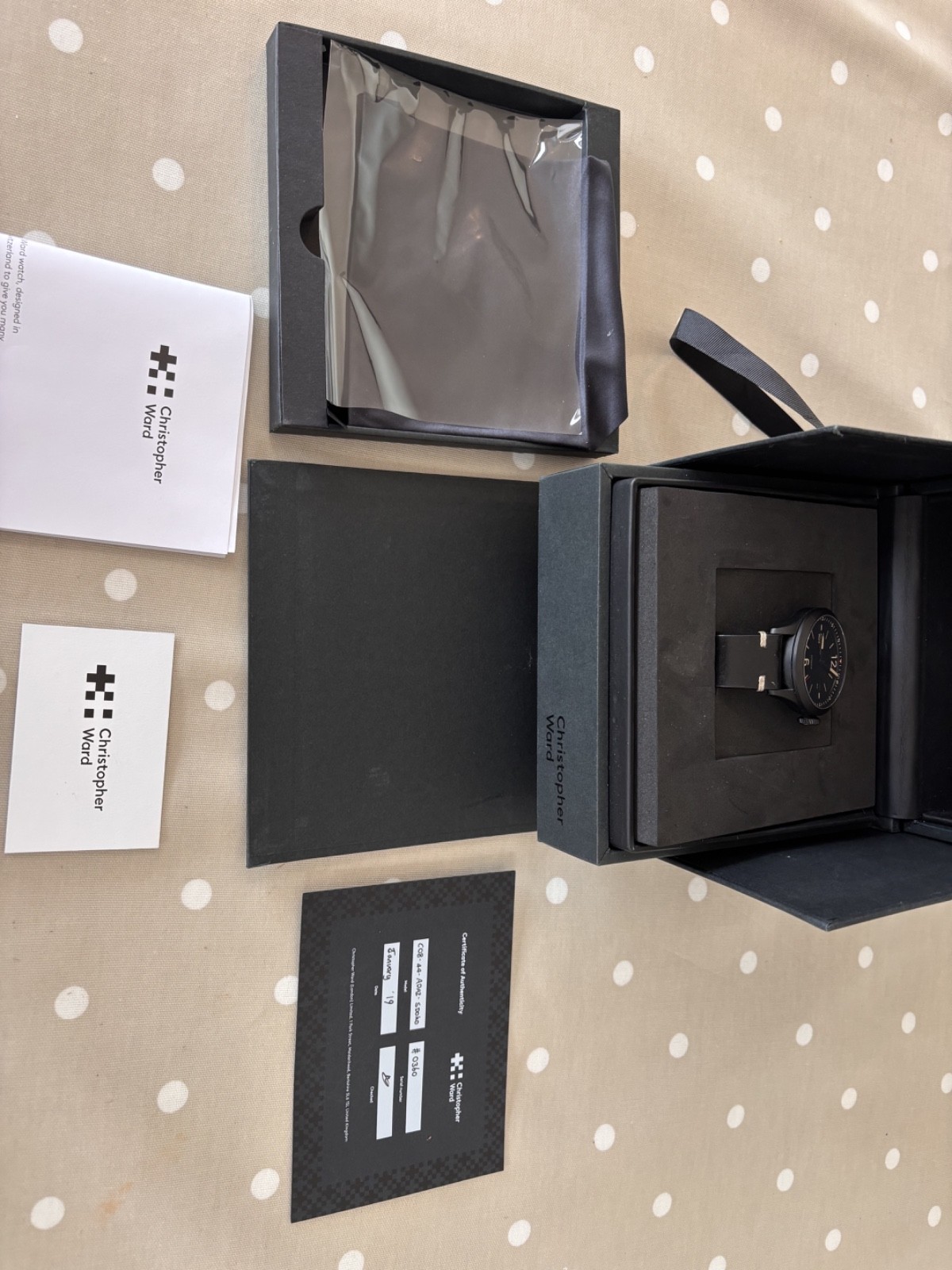 Christopher Ward C8 Flyer Mk2 Automatic 44mm (01/2019) (WH1346T)