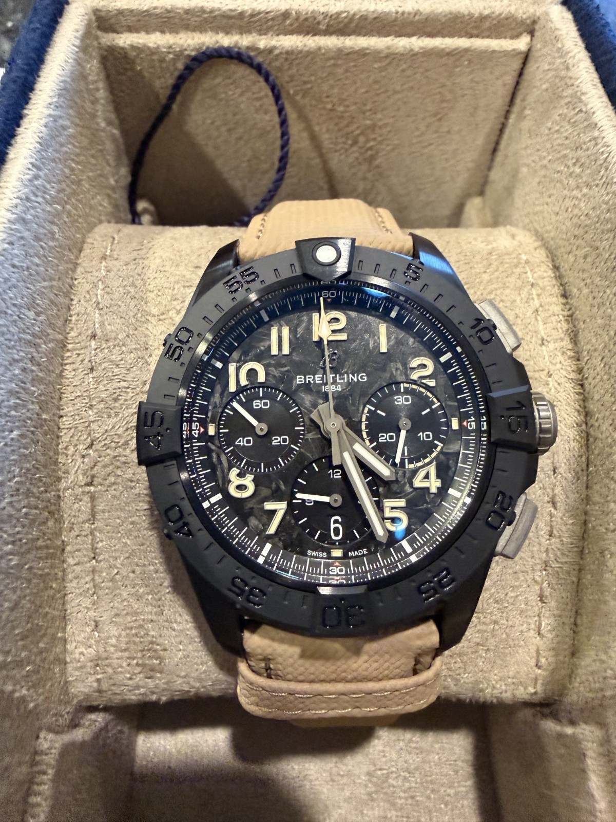 Breitling Avenger B01 42mm Night Mission Black Dial Men’s Watch SB0146101B1X1