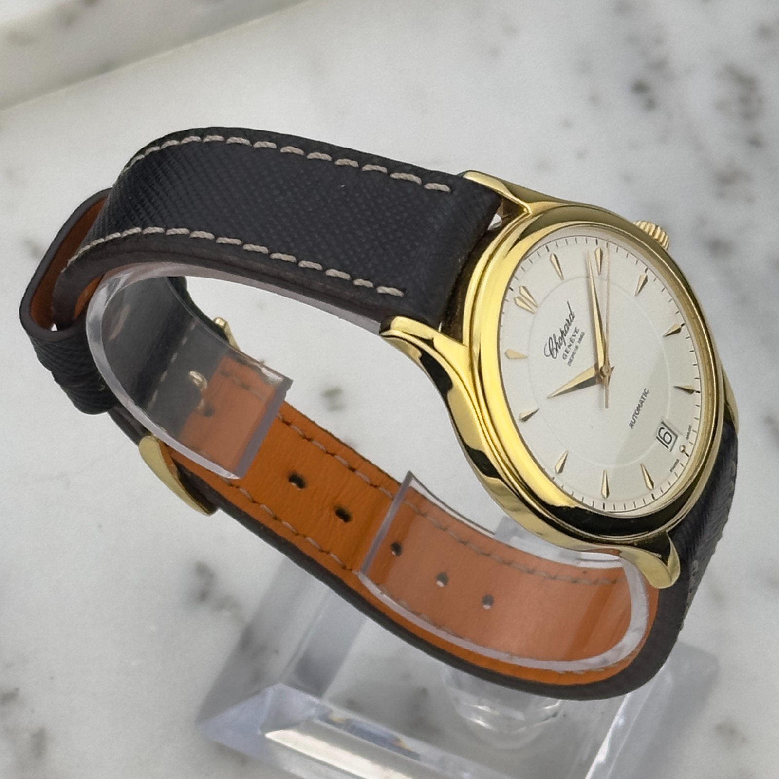 Chopard LUC Ref 16/1862 36mm 18K Yellow Gold Automatic Luxury Watch with Box