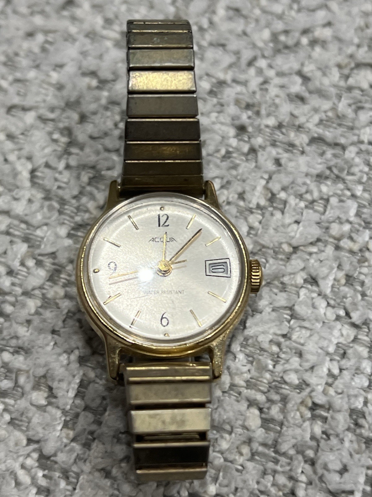 Vintage Acqua Timex Date Watch Water Resistant Mechanical 76 Philippines – As Is