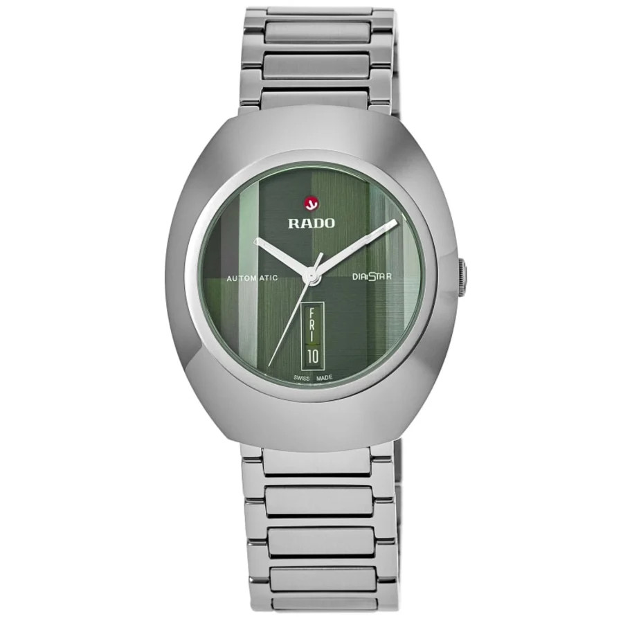 New Rado Original Automatic DiaStar Green Dial Stainless Men’s Watch R12160303