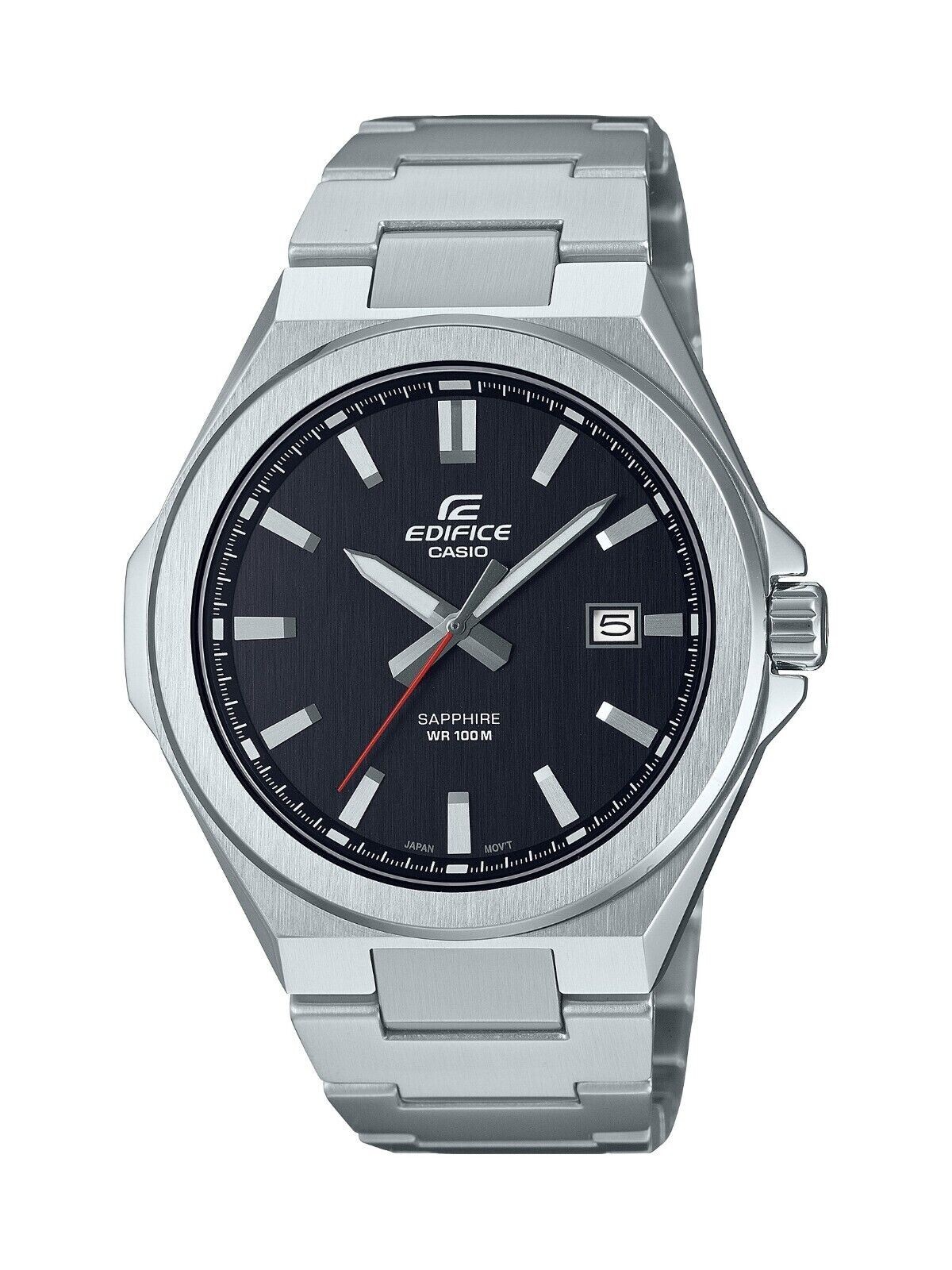 Casio EFB108D-1AV, Edifice Watch, Sapphire Crystal, Date, 100 Meter, Date, 45MM
