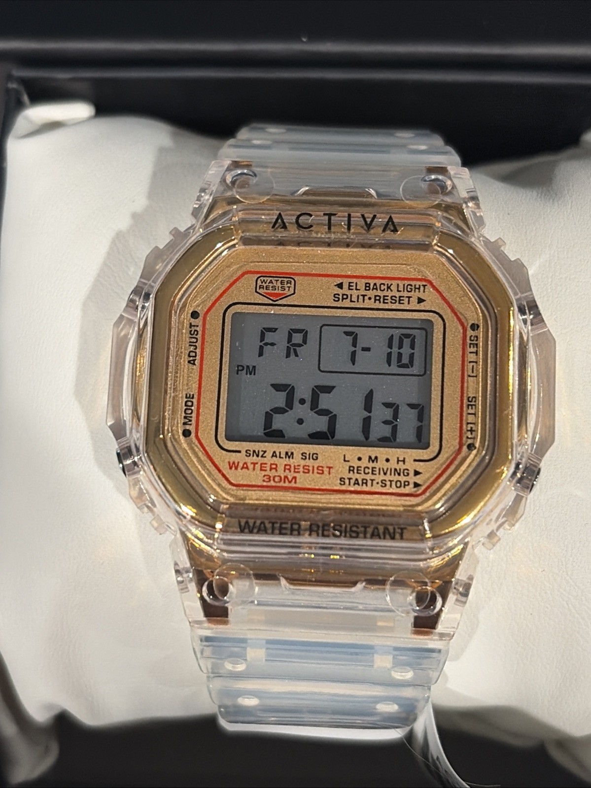 Activa X Invicta Men’s 44.5mm Transparent Peach Pink Gold Face ACW424-006