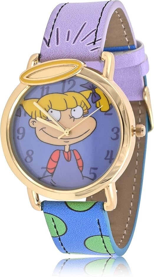 Accutime Nickelodeon Rugrats Adult Women’s Analog Watch