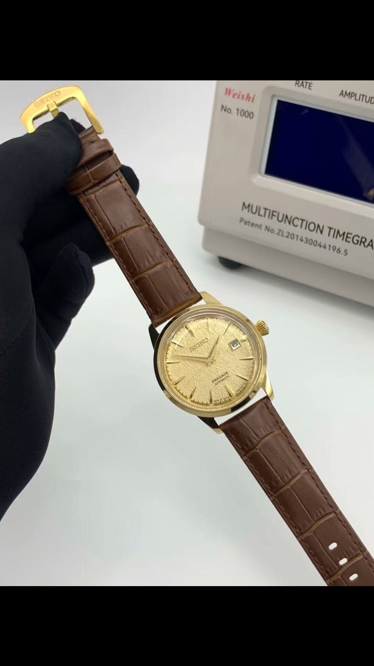 Seiko Presage Golden Dial Automatic Men’s Watch free shipping*