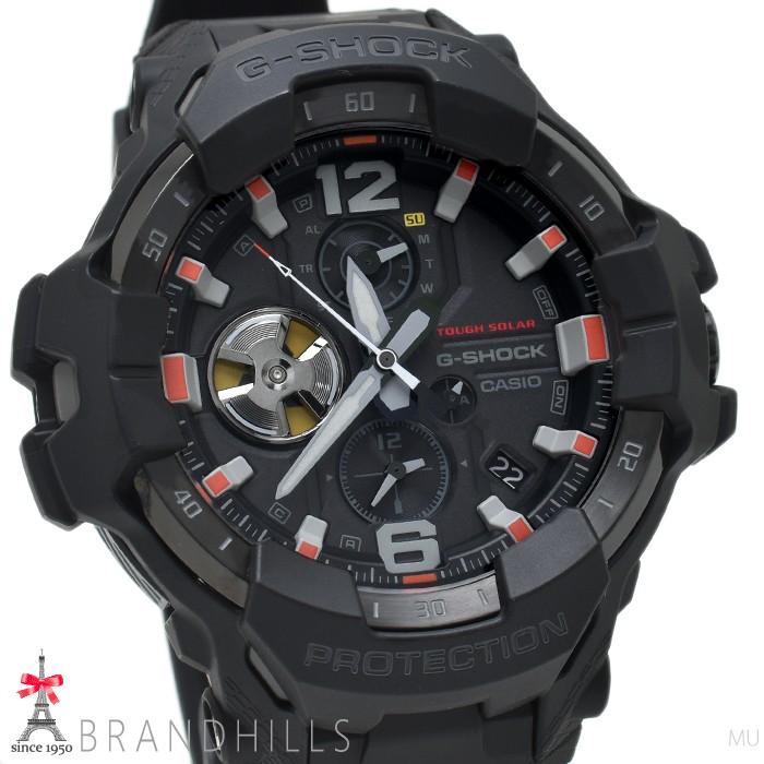 Casio G SHOCK Gravitymaster Solar Bluetooth Mobile Link Carbon Resin GR B300EC 1