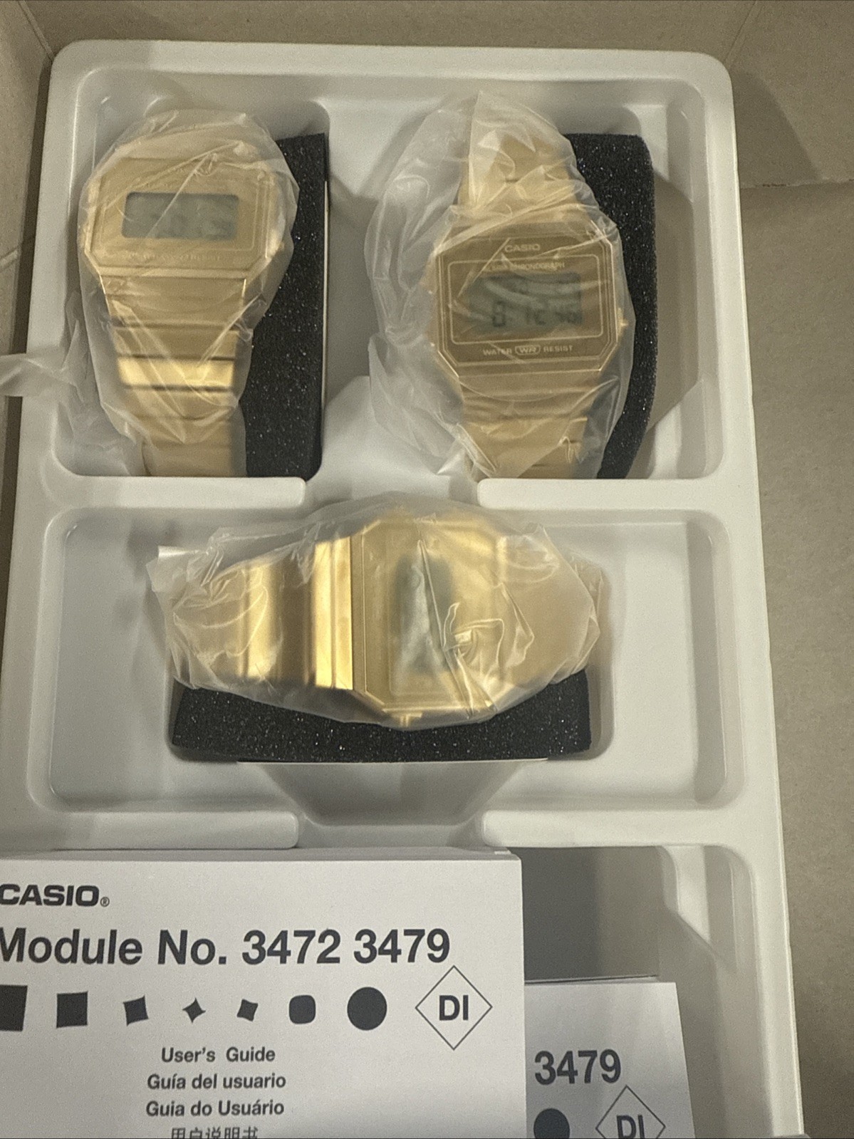 Casio Vintage Digital Gold Stainless Steel Quartz A700WEVG-9A Unisex Watch