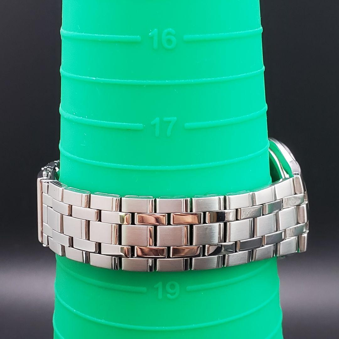 SEIKO New Battery Replacement Silver White Arabic Letters Men’s