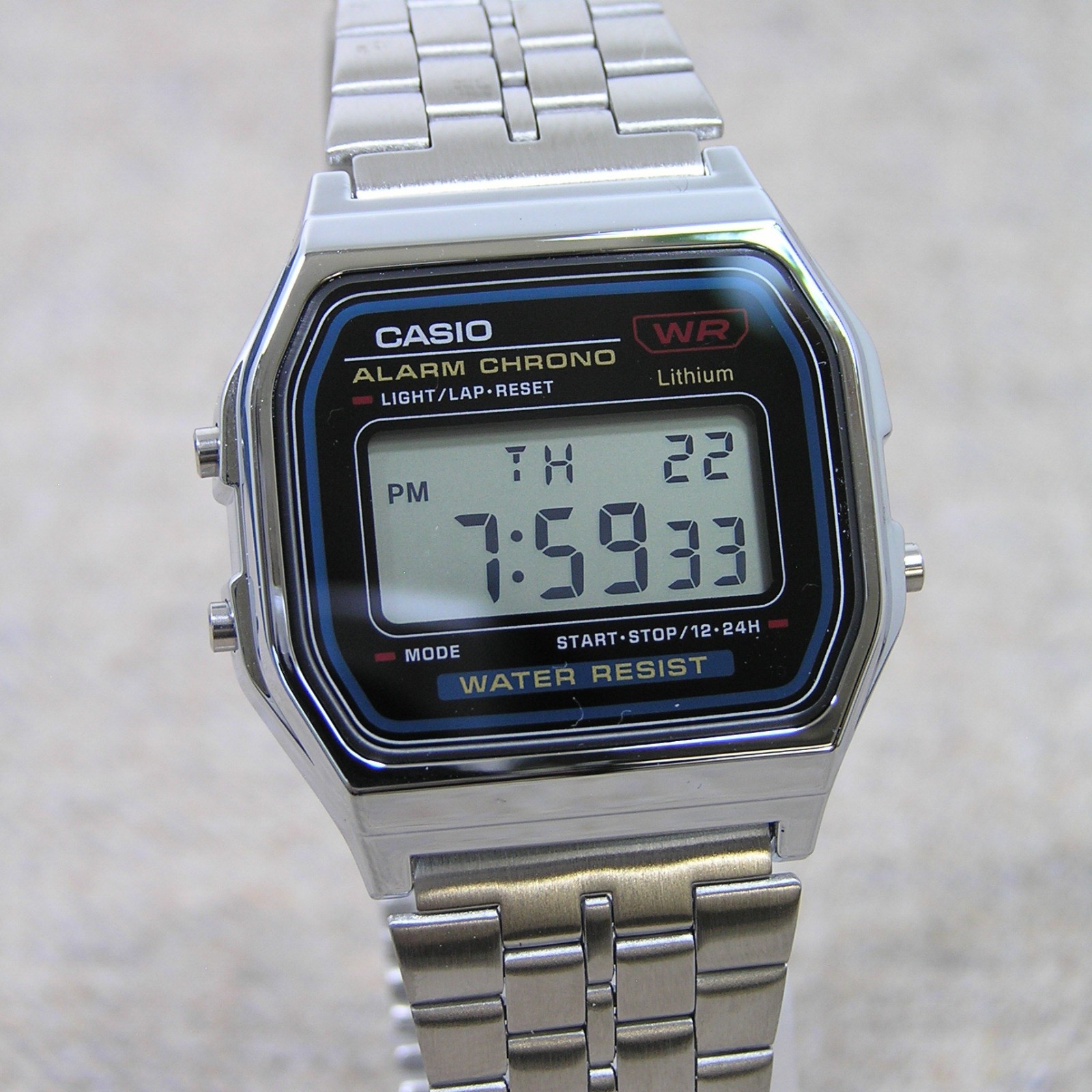 UK STOCK CASIO A159WA-N1JH Japan Made Exclusive Digital Watch Imported Model