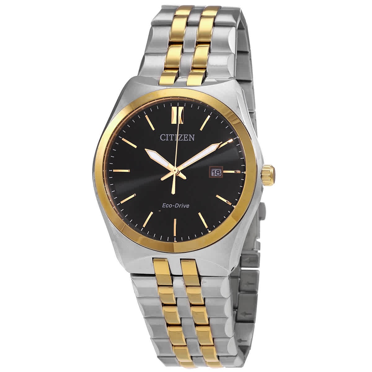 Citizen Corso Black Dial Two-tone Men’s Watch BM7334-58E