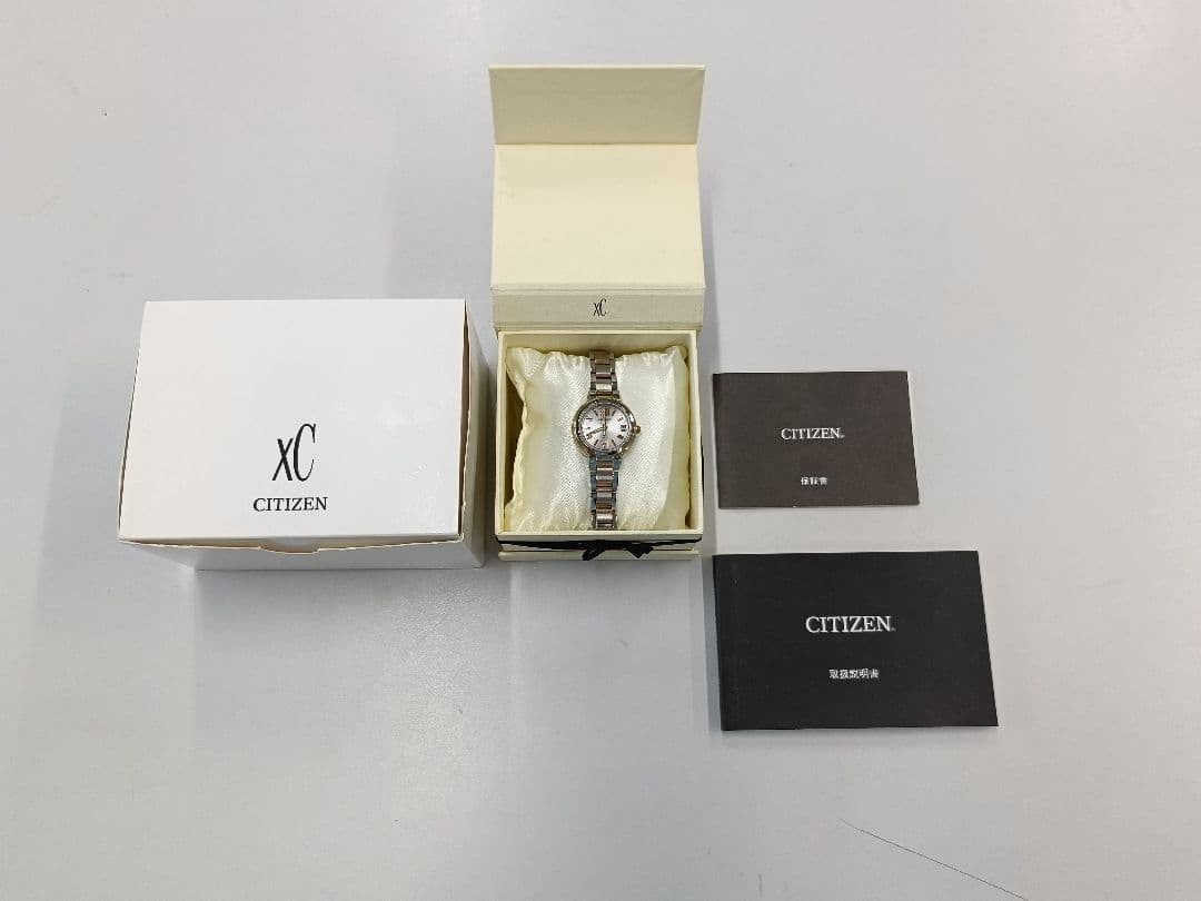 XCB 38-9133 Pink Gold Radio-Controlled Solar Watch