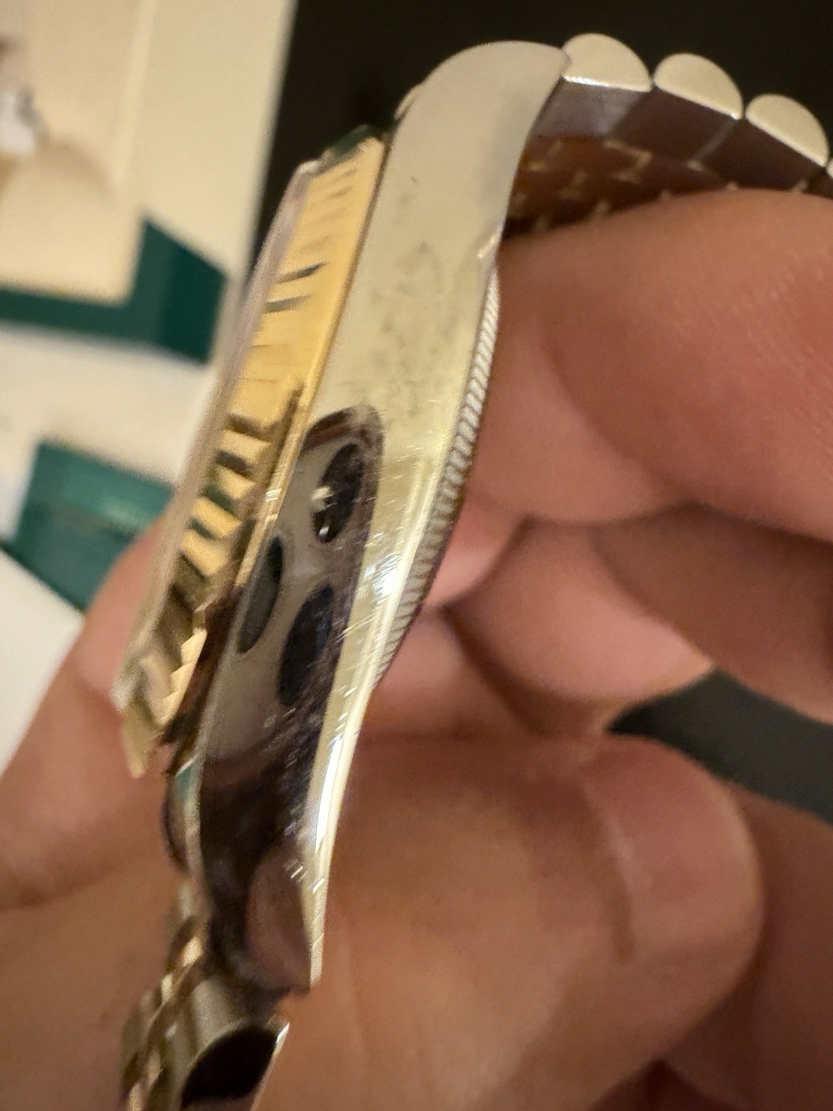 Rolex Datejust 36 Two-Tone Fluted Bezel Jubilee Bracelet Silver Roman Dial.