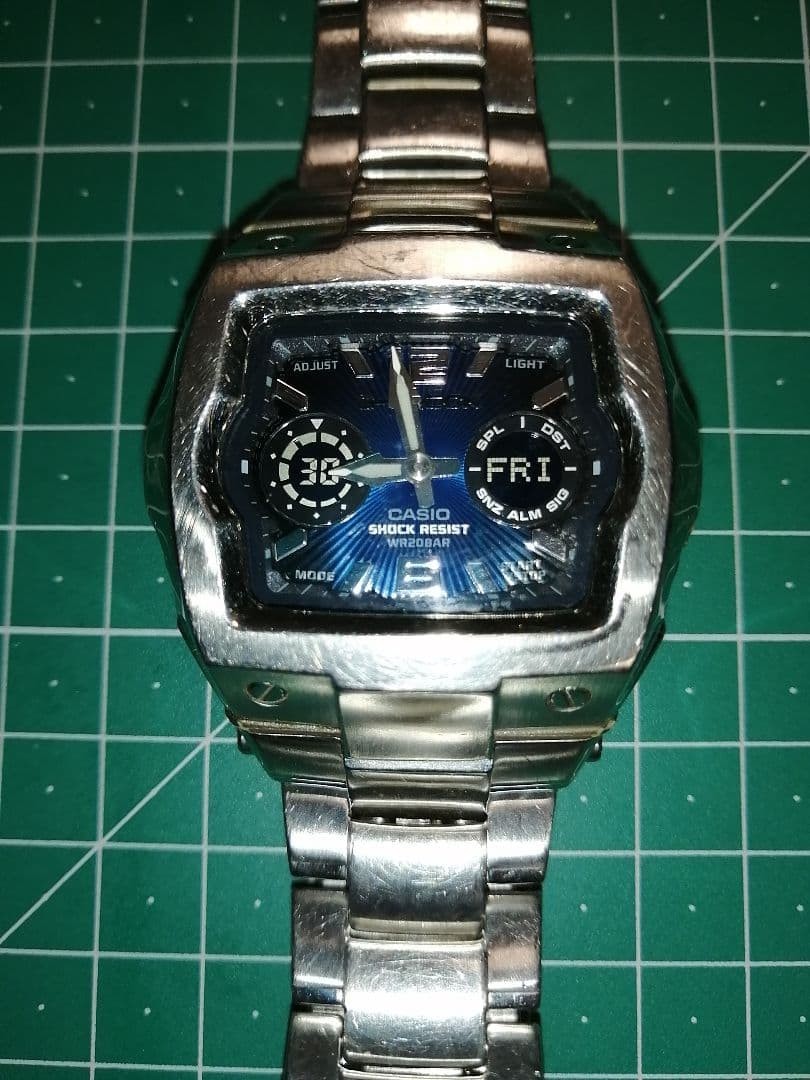 CASIO G-SHOCK G-STEEL G-011D Watch Wrist 18.5cm From Japan 18.5 cm Used