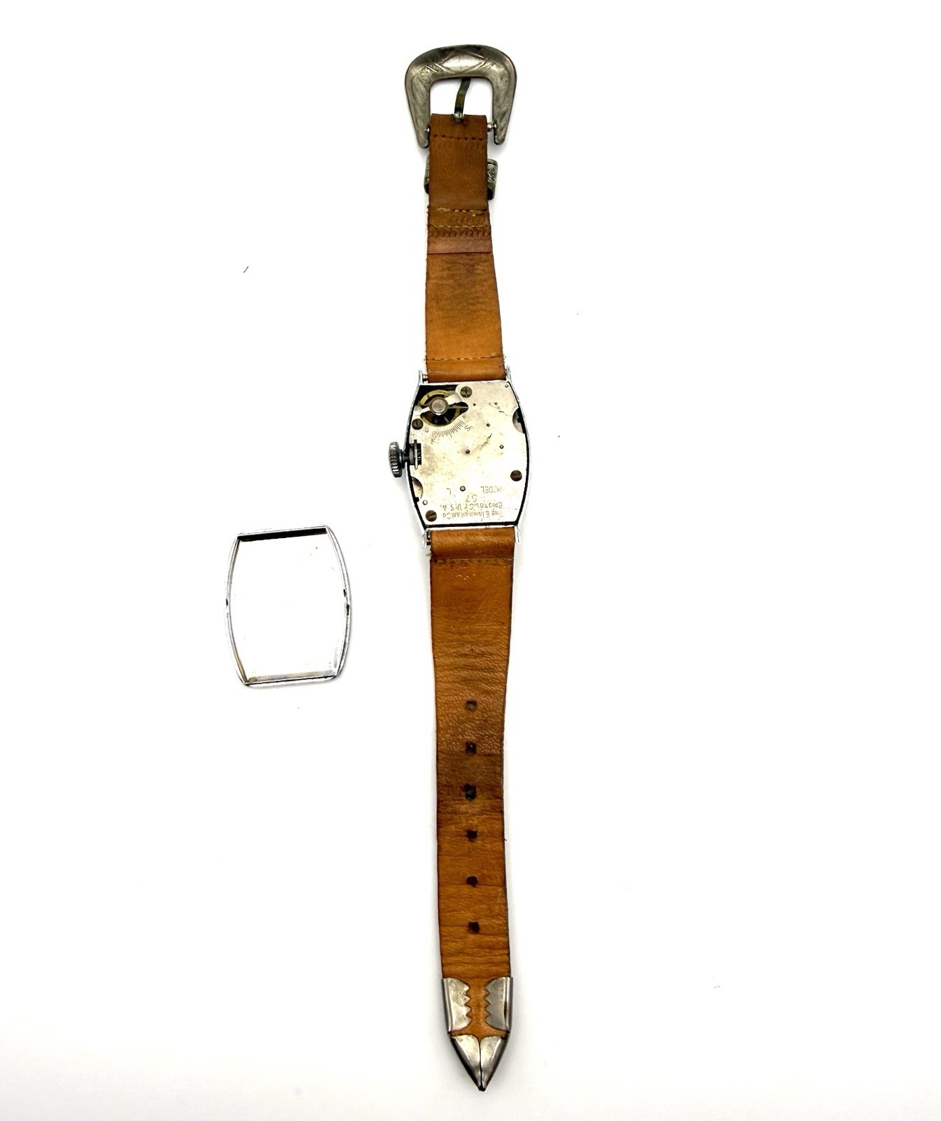 Vintage Roy Rogers Trigger Character manual wind Watch Western Cowboy **READ**